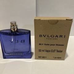 Bvlgari BLV Notte Pour Homme EDT 1.7 fl oz / 50 ml Discontinued Rare. ITALY 2018