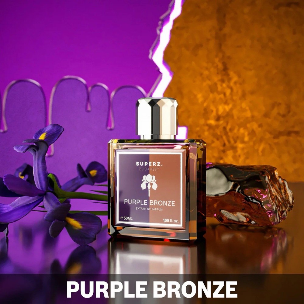 PURPLE BRONZE BY SUPERZ BUDAPEST 50ML/ 1.69 OZ EXTRAIT DE PARFUM USA SELLER