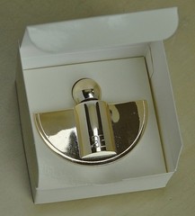 Vtg EMPREINTE by COURREGES splash EDT 5 ml~.17 oz BIJOU PARFUM BROOCH MINIATURE