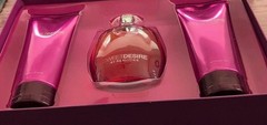 REALITIES SWEET DESIRE 3.4 oz EDP Spray 6.7 Shower Gel 6.8 Body Lotion New Boxed