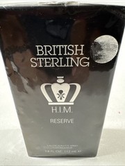 BRITISH STERLING HIM RESERVE eau de toilette 3.8 fl oz Spray for MEN SEALED