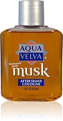 Aqua Velva Musk After Shave Cologne 3.50 Oz Each