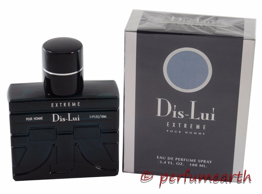 DIS-LUI EXTREME POUR HOMME 3.4/3.3 OZ EDP SPRAY NEW IN A BOX BY DIS LUI