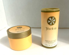 Avon Timeless Shimmering Body Powder and Perfumed Skin Softener