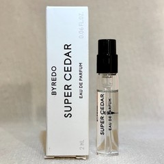 Byredo Super Cedar Eau de Parfum Sample Spray .06oz, 2ml New in Box