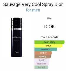 Dior Sauvage VERY COOL SPRAY EDT 3.4oz-100mL DISCONTINUED 100% Authentic