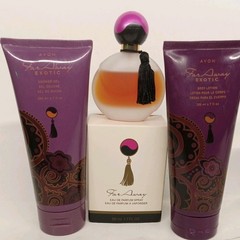 FAR AWAY: Eau De Parfum 1.7 Fl Oz,Moisturizing Lotion & Shower Gel at 6.7 Fl Oz