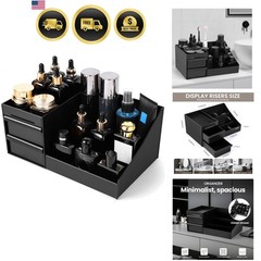Men Cologne Organizer Bathroom Storage Perfume Tray Dresser Stand