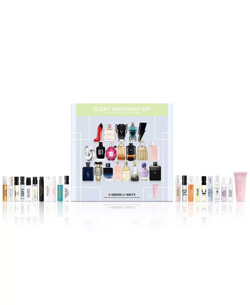 2023 Holiday 21pc Women & Men Best-selling Fragrance Sampler Set