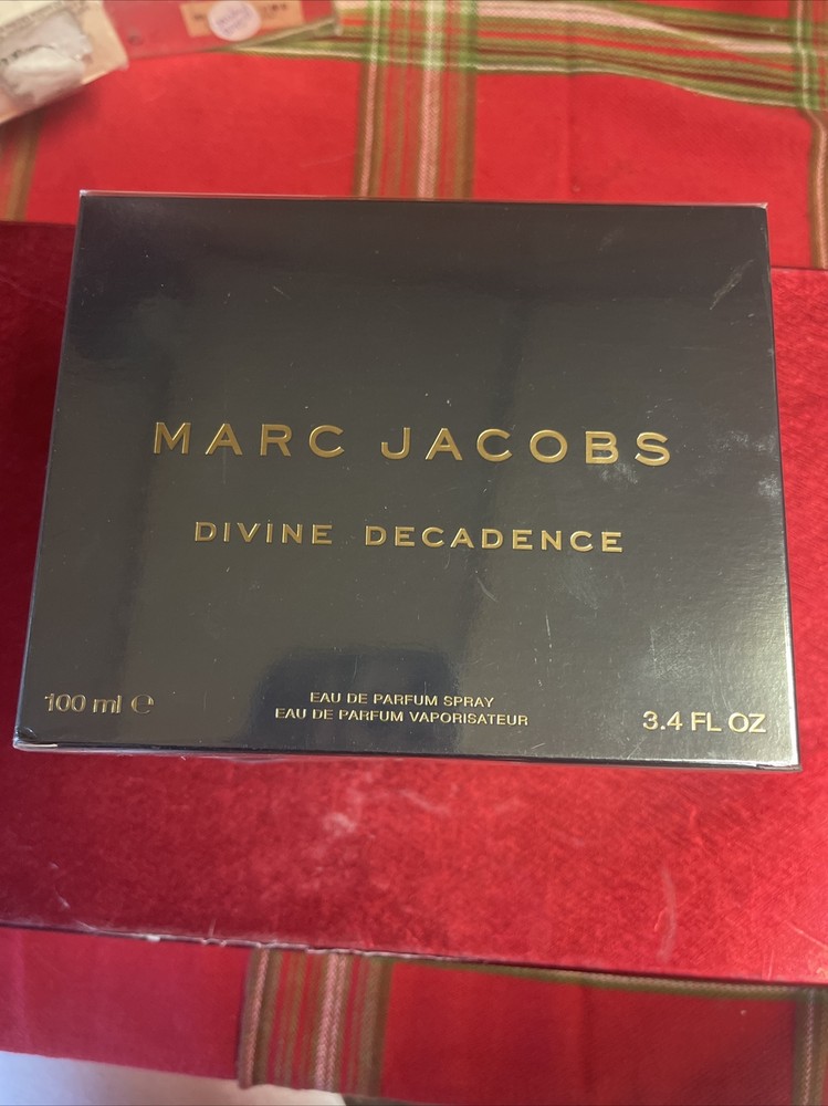 Divine Decadence Perfume Marc Jacobs HUGE 3.4 oz EDP Perfume Factory Sealed NEW