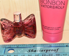 Viktor & Rolf Bonbon Flowerbomb Dew 0.24 fl oz EDP Splash Mini Lotion 1.7 oz Lot