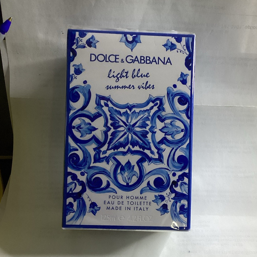 Dolce & Gabbana Light Blue Summer Vibes Pour Homme EDT Spray 4.2 fl oz