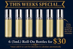 ✨6 PERFUME OILS FOR $30•MUST ADD 6 ITEMS TO CART•NEW & SEALED PER EBAY POLICY
