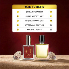 Crystal No. 23 – Inspired by Baccarat Rouge 540, Unisex Perfume, Extrait De Parf