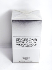 2025-SPICEBOMB METALLIC MUSK-VIKTOR&ROLF-MEN-EDP-SPR-1.7OZ-50ML-AUTHENTIC-FRANCE