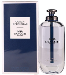 Open Road by Coach for Men Eau de Toilette Spray 3.3oz Shopworn New