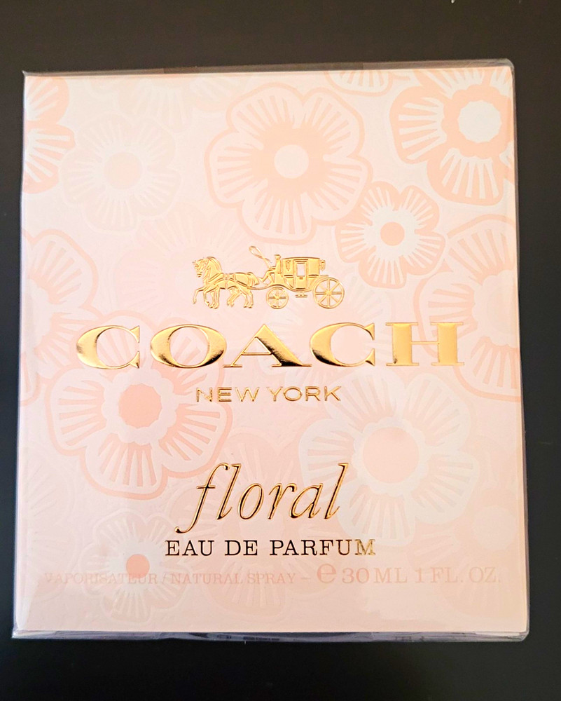 Coach New York Floral Eau de Parfum EDP Spray Regular Size 1 fl oz / 30 mL