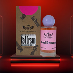 Red Dream Eau De Parfum Spray 1.7 oz for Women by Ray-dashnees | Floral Powdery