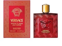 Versace Flame Mens Cologne 3.4 oz 100 ml Gift Citus Spicy Rosemary Scent New Box