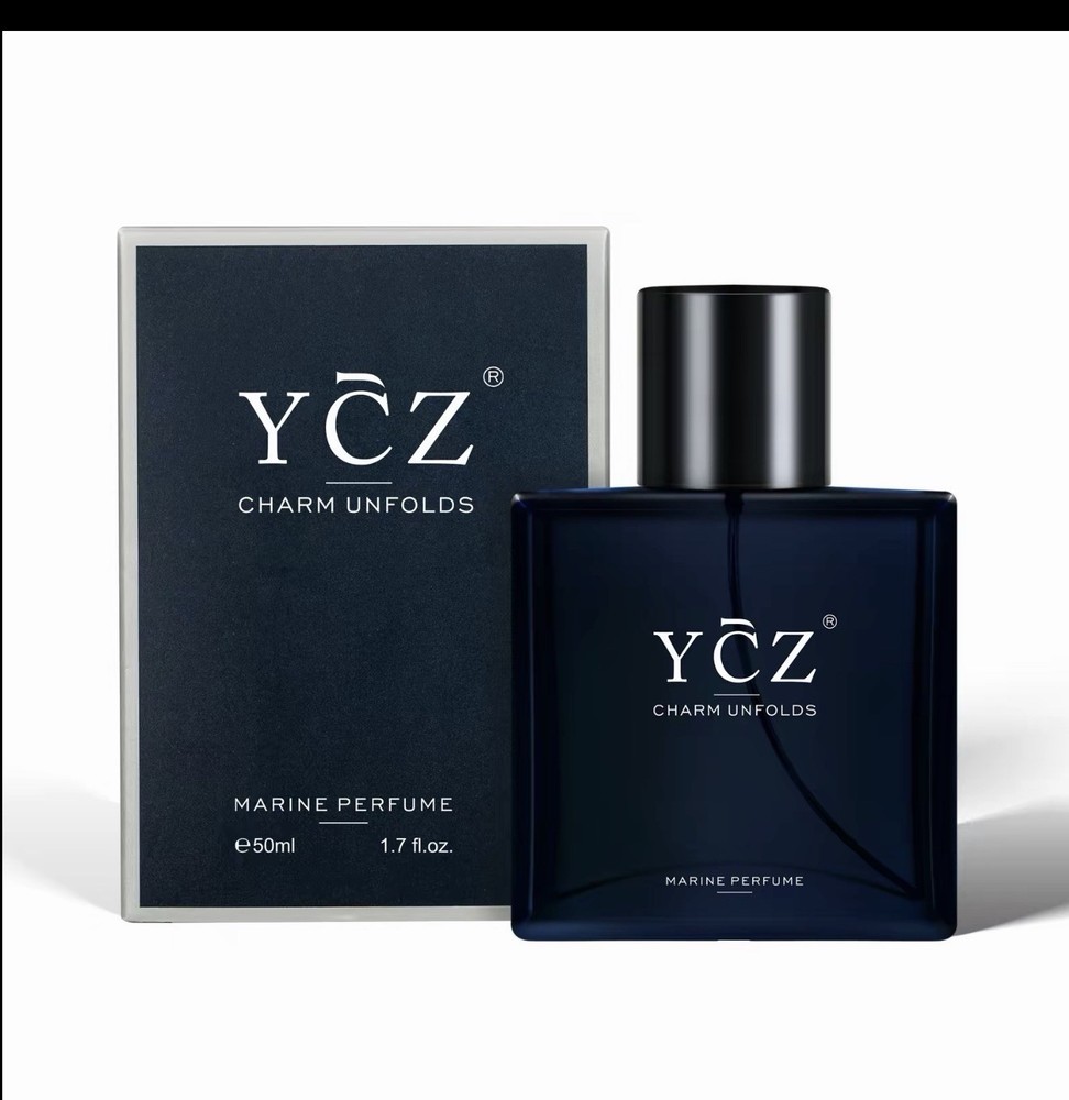 YCZ Charm Unfolds Marine Cologne/Perfume for Men – 1.7 fl oz (50ml) Natural