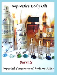 Surrati Imported Concentrated Perfume Oil Attar Non Alcoholic 6 ml 12 ml