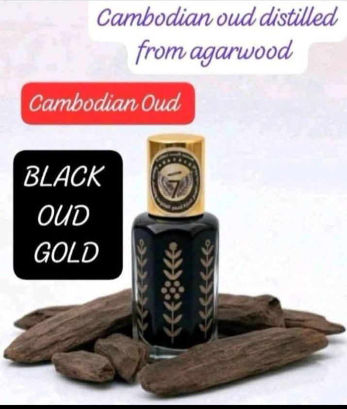 Royal Distilled Oud Oil from Cambodia /6ML only agarwood