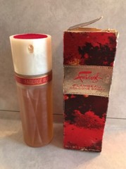 Vintage Faberge Flambeau Cologne, Spray NET WT 3 oz 1960’s-70’s, rare bottle