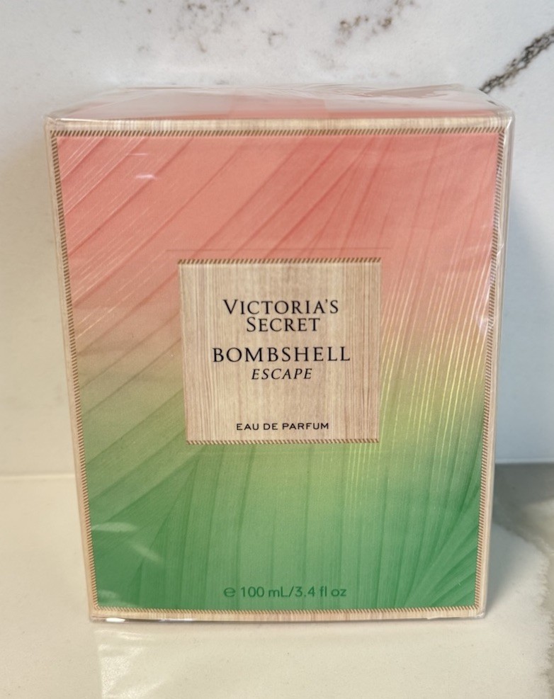 Victoria’s Secret Bombshell Escape Eau de Parfum 3.4 Fl Oz NEW In Box
