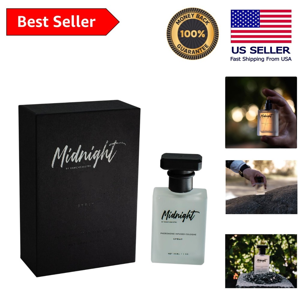 All-Natural Midnight Pheromone Cologne – 1 oz with Lavender & Vanilla Notes