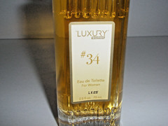 Luxury Women Eau de Toilette #34 Natural Spray 2.5 Fl. Oz
