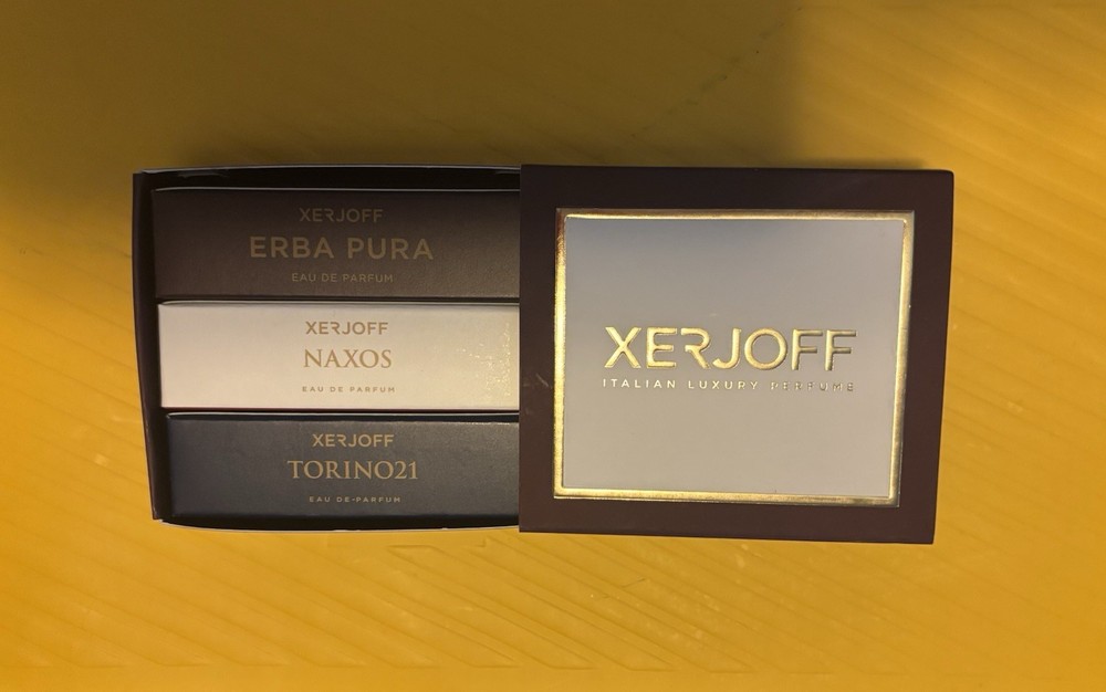 Xerjoff Sample Set Fragrances Eau De Parfum Sprays 3 2ML / 0.06 Fl Oz Vials