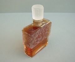 Vtg Molinard de Molinard 2oz Perfume Creation Lalique Bottle ~No Box ~Near Mint