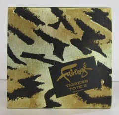 Faberge Tigress Tote 2 1 oz. Cologne 2 oz. Bath Powder Shaker USA NIB New