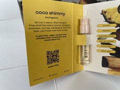 Snif Coco Shimmy Fine Fragrance .07 fl oz 2 mL Sample Spray