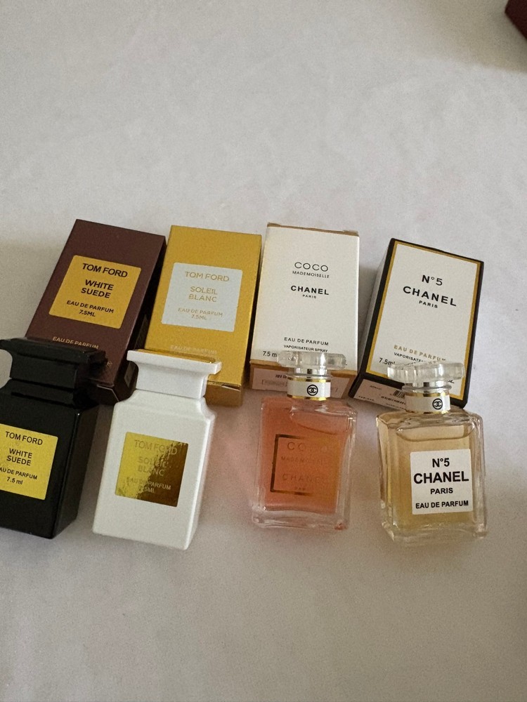Wholesale 4 Mini Perfume Lot – Assorted Scents – Travel Size – Brand New