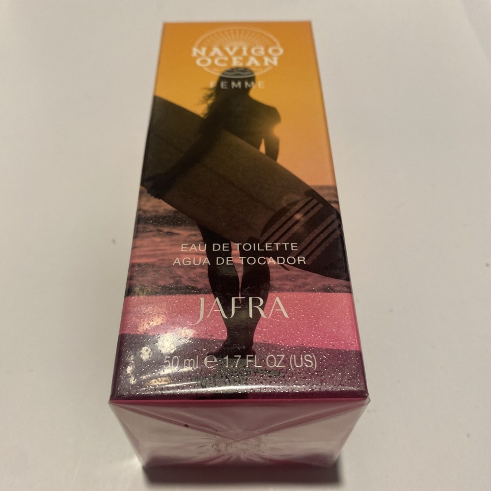 Jafra Navigo Ocean Femme Eau De Toilette Floral Woody Citrus 1.7 FL.OZ.