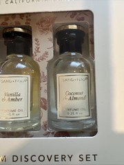 NEW Sand + Fog Eau De Parfum Discovery Set of 3 Pomegranate Vanilla Coconut