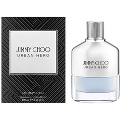 Jimmy Choo Men’s Eau de Parfum Spray Urban Hero Masculine, 3.4 oz 3386460109369