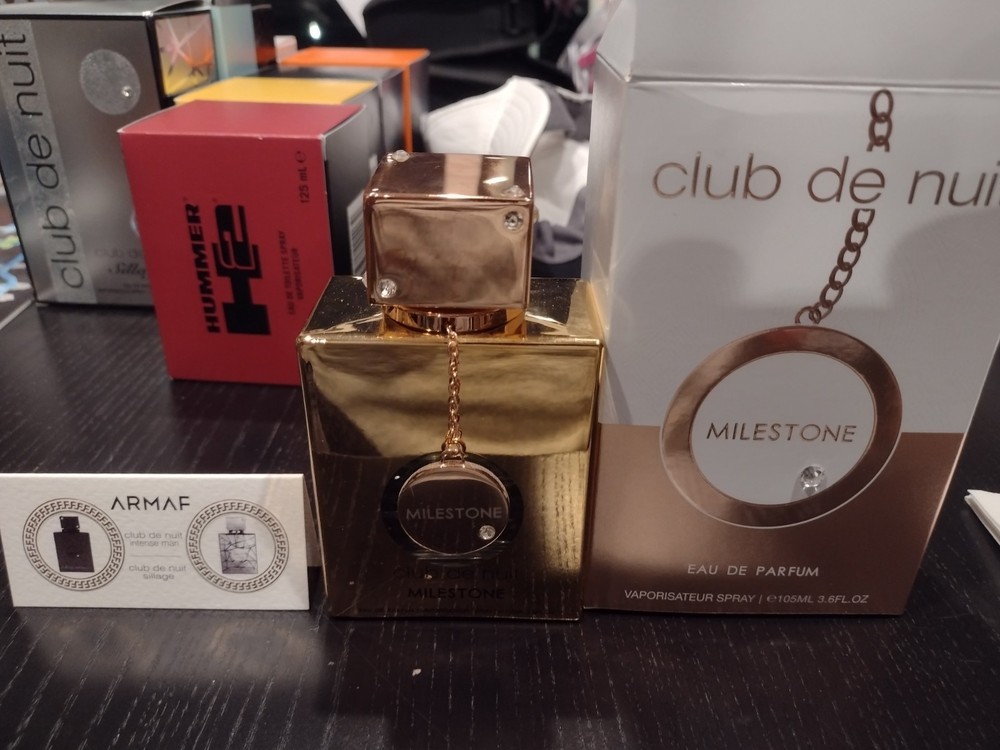 Club De Nuit Milestone by Armaf Perfume for Unisex EDP 3.6 oz New In Box