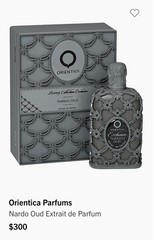 Orientica Nardo Oud Extrait de Parfum 2.7oz 80ml New In Box $300 Free Ship