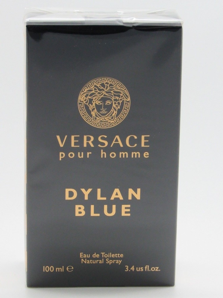 Versace Dylan Blue 3.4 oz (100 ml) Eau de Toilette for Men 100% Authentic Sealed