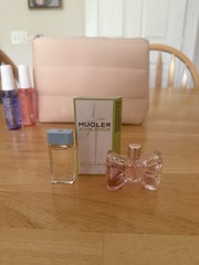 Sol De Janeiro Fragrance Sprays including makeup bag and other samples