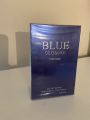 Fragrance Couture Blue de Chance for Men Eau de Parfum Natural Spray 3.4 fl oz