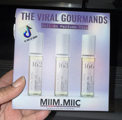 MIIM.MIIC Viral Gourmands Roll-On Perfume Oil Trio 3x10ml Gelato/Caramel/Marsh