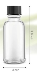 Clear Blue Sky (Men) Body Oil 1 oz Fragrance All Natural Scent Glass Bottle