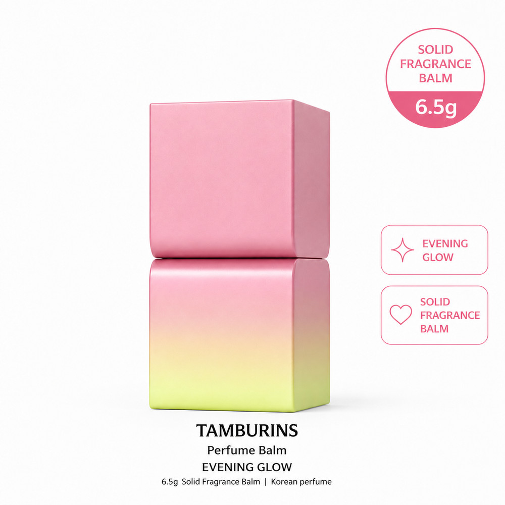 TAMBURINS Evening Glow Perfume Balm 6.5g Solid Fragrance Balm