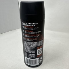 Axe Fire Santal Body Spray Brown Sugar & Pepper 72H Fresh Aluminum Free Retired