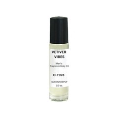 Vetiver Vibes (Men) Body Oil 10 ml Fragrance All Natural 1/3 oz Roll-On Scent