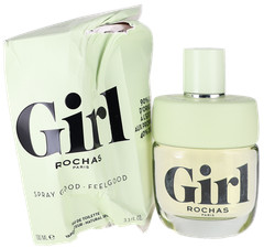 Girl by Rochas for Women Eau de Toilette Spray 3.3oz Damaged Box