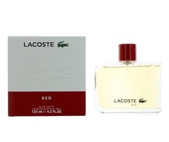 Lacoste Red by Lacoste 4.2 oz 125ml EDT Spray for Men NEW SEALED